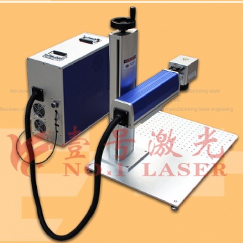 激光打印logo加工打标机 小型光纤激光打标打码机 喷码激光雕刻机