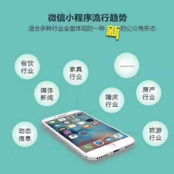 网站建设推广、微信公众号小程序、软件开发、商标注册