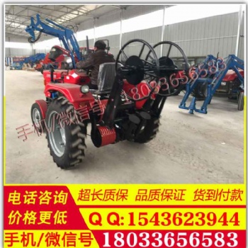拖拉机绞磨四轮驱动双卷筒拖拉机牵引机收线车卷扬机厂家柴油绞磨机