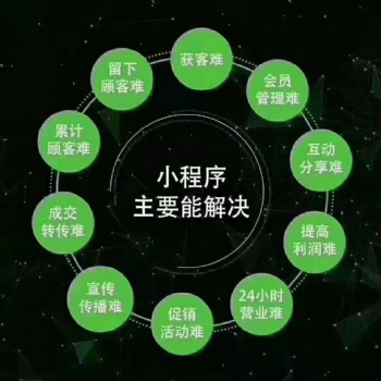 网站建设推广、微信公众号小程序、可二次开发