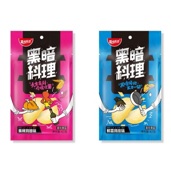 黑暗料理薯片包装策划设计
