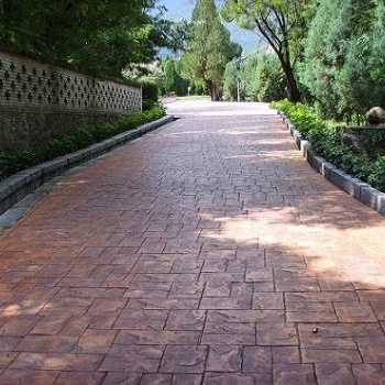 南通压花地坪厂家直供 专业施工 江苏撰石景观