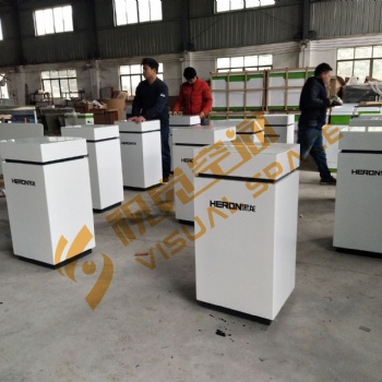 视觉空间定制新款高端智能锁展示柜台