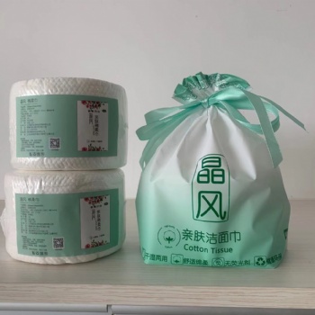 晶风洗脸巾棉揉巾无纺布织品