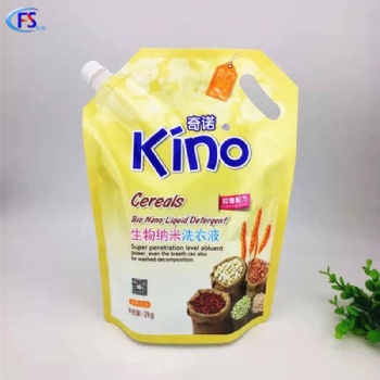 1L 饮用水化包装液体肥料包装自立铝箔袋吸嘴包装袋