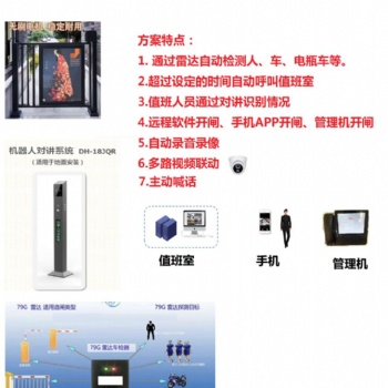 非接触式自动呼叫值班室 对讲系统解决方案