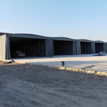 厂家定做大型仓库棚夜宵烧烤蓬工地帐篷推拉蓬活动帐篷