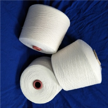 环锭纺6支涤棉纱 t65/c35 6支 涤棉混纺纱线 tc纱