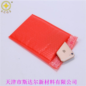 现货批发白色牛皮纸气泡袋