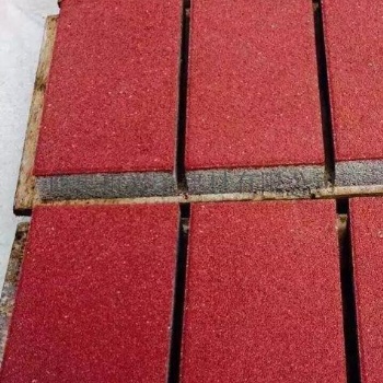 济宁透水砖花砖路面砖彩砖面包砖