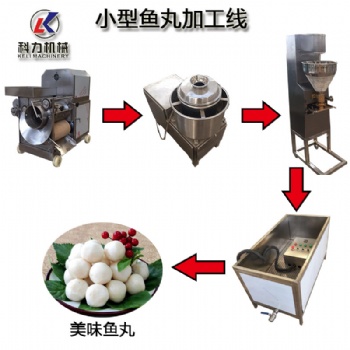 鱼丸成型机丸子加工流水线设备厂家