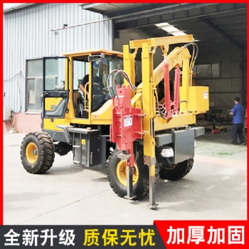 江西省打拔钻一体高速公路打桩机 高效打桩机