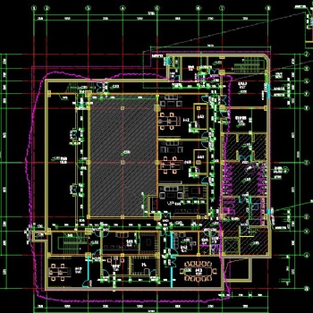 钢结构平台设计建筑工程图