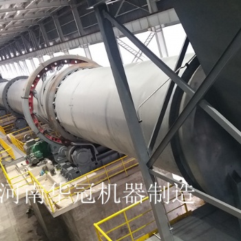 煅烧黑滑石回转窑生产线，滑石生产技术工艺