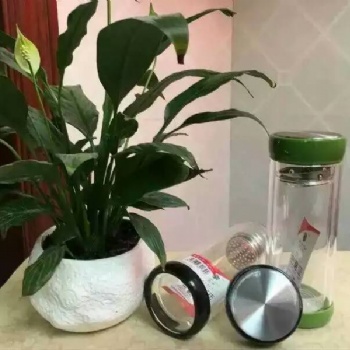 西安礼品玻璃杯印字 品牌希诺水杯 西安杯子销售厂家