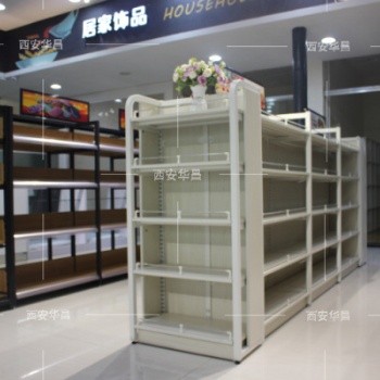 西安超市货架厂家 西安哪里有卖超市货架的 钢木货架厂家定做货架价格