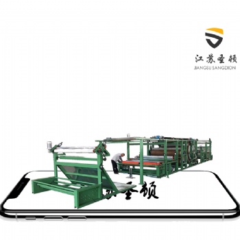 家纺服装面料贴合机油胶复合机针织布冲锋衣面料贴合机