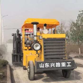 混凝土路面破碎机械--XL400多锤头破碎机，设备精良，施工效果好