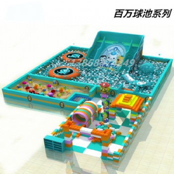 厂家淘气堡定制设计新型儿童乐园室内乐园室内蹦床