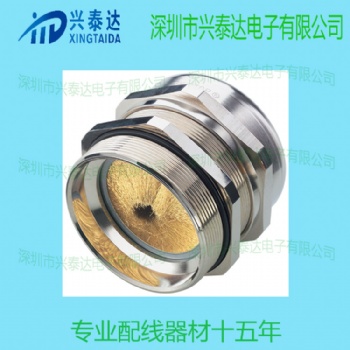 UL认证缆普电缆固定头53112677 防水葛兰头M32 LAPP屏蔽电缆接头