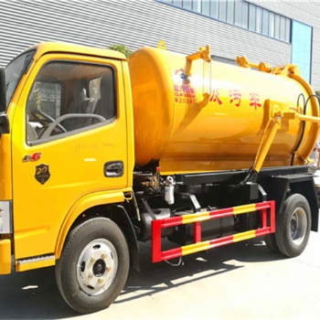 东风153高压清洗车_东风清洗吸污车