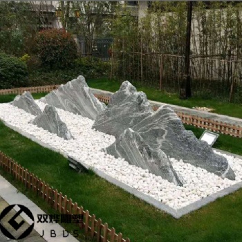 泰山石假山石片组合造景雪浪石切片厚度