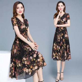 品牌女装2020夏装正品女装品牌折扣尾货分份走份批发