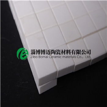电厂煤粉管道用氧化铝陶瓷贴片，耐磨衬片