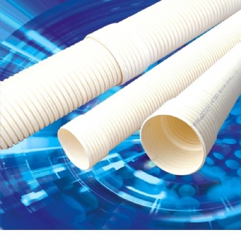 厂家PVC-U双壁波纹管110-500规格齐全