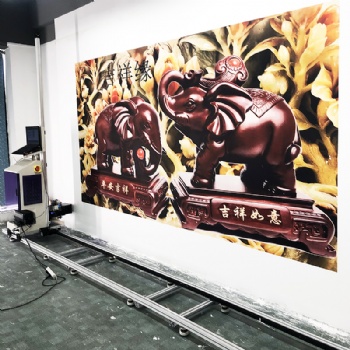 5d墙面打印机户外广告壁画墙体彩绘机 喷绘机大型背景墙壁画墙体绘画机