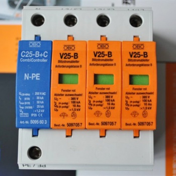OBO总配电柜电源防雷器V25-B/3+NPE-锐安中仪