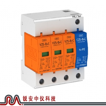 OBO机房电源防雷器V25-B+C/3+NPE-锐安中仪