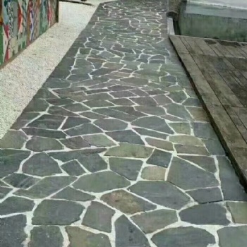 乱板 天然板岩文化石 园林绿化路面石
