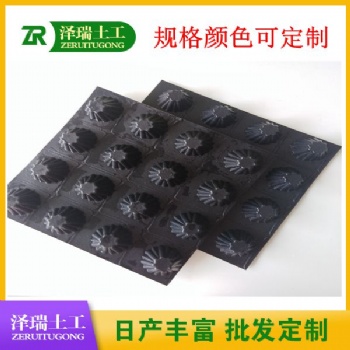 遂宁屋顶排水板厂家-2公分疏水板车库用