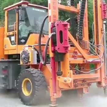 重庆公路护栏打钻机之乡厂家