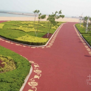 现浇混凝土真石丽压花地坪施工技巧