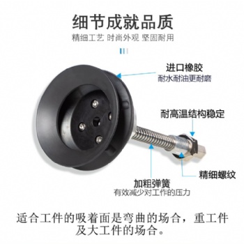 CKT真空硅胶小吸盘双层ZPT10/13BNJ/BSJ10/20-B**10机械手吸嘴