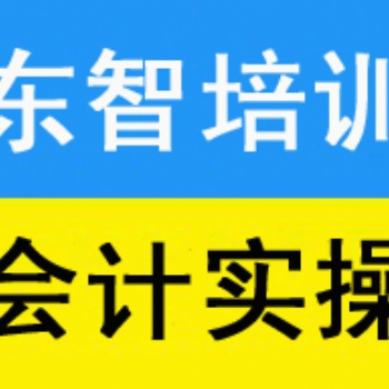 仪征会计实操0基础培训 手工做账 仪征东智