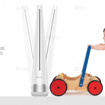 创意有趣的不倒翁无叶风扇设计