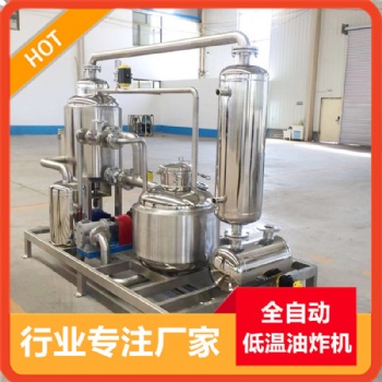 厂家现货销售华力牌果蔬脆片真空低温油炸机