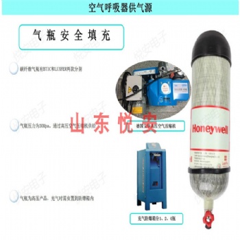 霍尼韦尔T8000空气呼吸器SCBA805M 6.8L正压式空气呼吸器山东区代理商