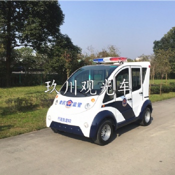 5座全封闭巡逻观光车