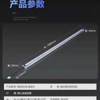 华万照明3026笑脸线条灯