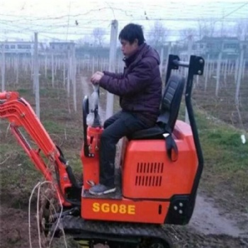 履带式挖掘机 农业种植施肥小型挖沟机 市政工程挖土机小挖