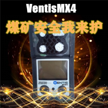 美国英思科MX4多种气体检测仪 四合一扩散式CO H2S NO2 SO2