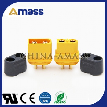 艾迈斯研发生产直流大电流连接器博力威电池接插件XT60H认证齐全
