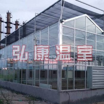 弘康温室 智能温室、玻璃连栋温室建设