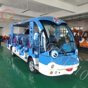 14座小海豚电动观光车