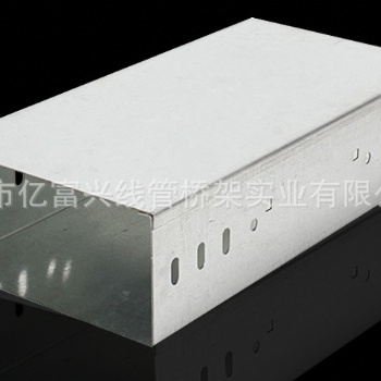 镀锌槽式电缆桥架亿富兴厂家规格可定制金属桥架铝合金桥架