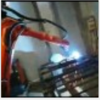 车轮扒胎器零件机器人焊接工作站